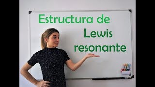 QUÍMICA Estructura de Lewis resonante ejemplo O3 [upl. by Neyud]