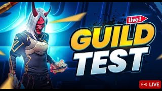 🛑LIVE GUILD TEST 1VS2  FF LIVE  GUILD TEST LIVE  FREE FIRE LIVE 🥵😺 nonstopgaming freefirelive [upl. by Salene]