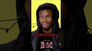 Denzel Curry Talks About Getting Roasted shorts [upl. by Phineas710]