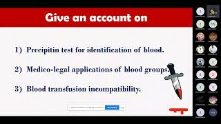 Forensic Blood Stain 3 Questions Dr Ghadeer Abdelaal [upl. by Eustace]