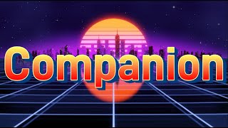 Technautic  Companion Visualizer  Synthwave  Electronic Music [upl. by Dorothee604]