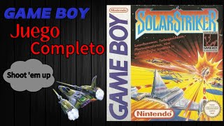 SOLAR STRIKER  Game Boy 1990 [upl. by Harli]