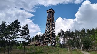 WIEŻA WIDOKOWA W PRZYTARNI 40m pomorskie WDZYDZKI PARK KRAJOBRAZOWY [upl. by Storz]