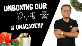 Unboxing Unacademy Gift  Vineet Loomba [upl. by Assiluj]