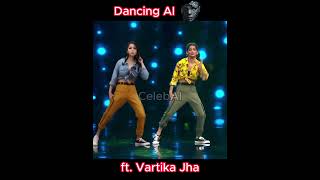 Shocking dance by AI 😮😮 ft Vartika Jha ai dance bollywood viral fyp india trending [upl. by Nelac362]