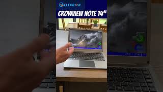 Elecrow Note 14” Portable Monitor with keyboard Lapdock RaspberryPi kickstarter [upl. by Hooker634]