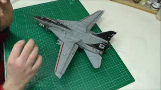 Hasegawa  F14A Tomcat  148 Scale Model  Final Conclusion [upl. by Ileek]