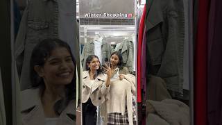 Winter Shopping V2 Mall 🛍️🎀✨ minivlog adayinmylife winter shopping shortsviral shorts [upl. by Vevay]