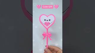 Cute Gift Idea 💖 Paper Heart Flower  Magic Pop Up  A Pink Heart Turns into a Flower  DIY Craft [upl. by Clippard]