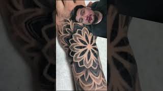 Quieres aprender a tatuar un diseño geométrico 🔥 aprende cómo hacer [upl. by Hgielhsa606]