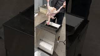 👌🐔chicken cutting machine  Free hands and technology 😱🐔 viralvideo viral chickencutting shorts [upl. by Eniamrej608]