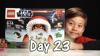 Day 23 LEGO STAR WARS Advent Calendar 2012 Review Set 9509  Stop Motion amp FREE CODE [upl. by Genet57]