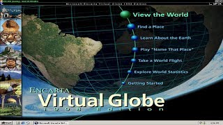 Microsoft Encarta Virtual Globe 1998 Edition [upl. by Reggie278]