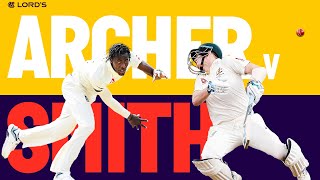 The Best Batsman v Bowler Spell EVER  Smith v Archer in Full  Ashes 2019  Lords [upl. by Mariel]