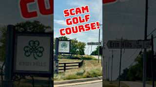 SCAM GOLF COURSE MUST WATCH golf golfshorts golfswing golfing golfer pleaseletusgolf hills [upl. by Cawley]