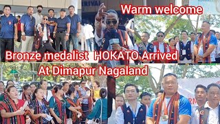 Warm welcome and short program for Hokato paralympic Bronze medalist [upl. by Vallo]