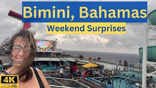 My Weekend Cruise to Bimini Bahamas Carnival Liberty Vlog 1 [upl. by Arraet784]