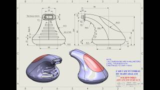 SolidWorks Advanced Surface Modelling Exercise 219 [upl. by Cost]