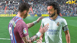 FIFA 22  Real Madrid vs Barcelona  El Clasico  PS5™ Gameplay 4K 60FPS [upl. by Aihseket]