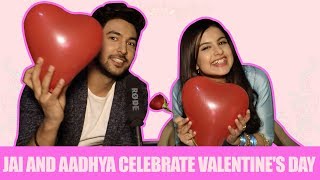 Internet Wala Love Jai and Aadhya celebrate Valentines Day [upl. by Osugi714]