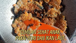 Jadi rebutan cemilan dari Rumput Laut  Ikan Laut🔥 rumputlaut cemilan idejualan food [upl. by Ledoux]