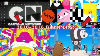 Cartoon Network Bumpers 20102016 [upl. by Anilec644]