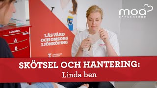 Skötsel och hantering  Linda ben [upl. by Atilrep318]