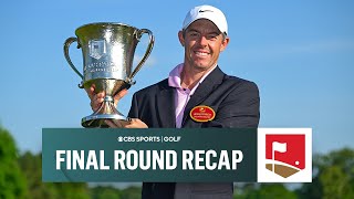 Rory McIlroy 17 wins Wells Fargo Championship with big final round  CBS Sports [upl. by Memory]