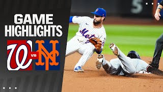 Nationals vs Mets Game Highlights 91624  MLB Highlights [upl. by Elfrida]