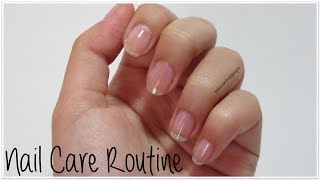 Nail Care Routine  Make Your Uneven Nails Looks Good [upl. by Ainiger]