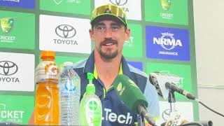 BGT 1TEST Match in australia Starc Speaks on pitch India fight back [upl. by Brenden907]