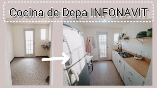 Transformando Cocina de Depa INFONAVIT [upl. by Alaster]