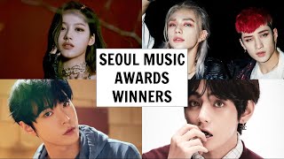 SEOUL MUSIC AWARDS 2021 WINNERS [upl. by Lemak]