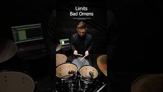 Bad Omens  Limits🔥🔥🔥 drums shorts drumcover [upl. by Cullie661]