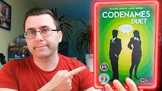 Codenames Duet has to GO or why Codenames and Codenames Pictures is Enough  Board Game Review [upl. by Llewej301]