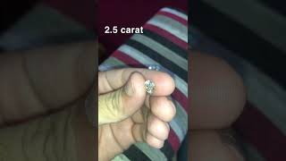 25 Carat Real Dimand ❤️  White Heera trending viral short shortvideo shortsviral viralshorts [upl. by Tnek]