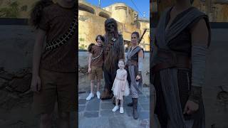 Disney Character Meet and Greet  Disney World Vlog  Meeting Chewy and Rey at Hollywood Studios [upl. by Hermon]