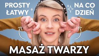 3 sposoby na odmładzający MASAŻ TWARZY w domu💆‍♀️ [upl. by Ocirne]