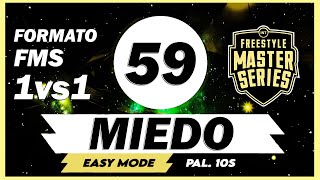 FORMATO FMS 1vs1 😨  BASE de RAP con PALABRAS 82 [upl. by Oos]