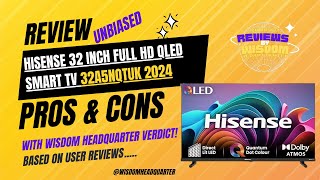 Review l Hisense 32 inch Full HD QLED TV 32a5nqtuk l Walmart Hisense Roku TV productreview [upl. by Adgam]