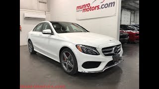 2015 Mercedes C300 SOLD SOLD SOLD 4Matic Designo AMG Sport Package Munro Motors [upl. by Grunenwald]