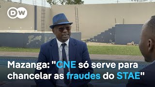 Moçambique quotCNE só serve para chancelar as fraudes do STAEquot [upl. by Aihsilef627]