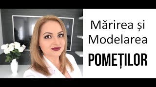 Marirea si Modelarea Pometilor cu Acid Hialuronic [upl. by Keram]