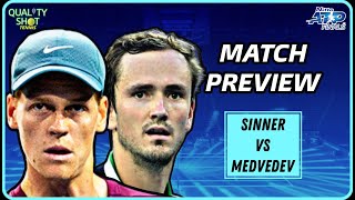 🎾Sinner vs Medvedev  ATP Finals 2023 Semi Final  Preview amp Prediction [upl. by Annahsat]