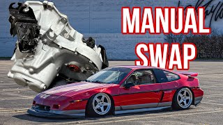 MANUAL SWAPPING My Pontiac Fiero [upl. by Radke]