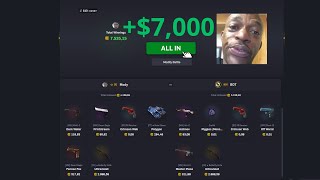 Massive 10000 Case Battles on CSGOEmpire [upl. by Ophelia]