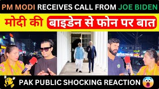 JOE BIDEN CALLS PM MODI DIRECTLY  AMERICA NEEDS INDIA 🇮🇳 HELP  PUBLIC REACTION [upl. by Lietman]