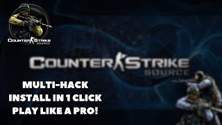 Counter Strike Source HACK  ALL IN ONE TOOL  TUTORIAL [upl. by Lezirg]