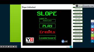 Slope  Unblocked Games 76 [upl. by Radbourne]