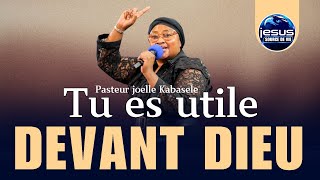 Pasteur joelle Kabasele  Tu es utile devant Dieu [upl. by Berkin349]